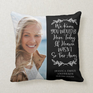 Photo Collage Memorial Tribute Cushion