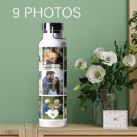 Photo collage monogram personalised modern