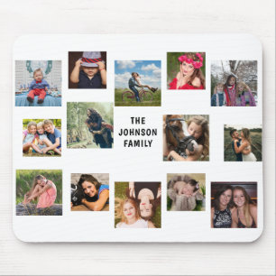 Photo Collage Mouse Pad