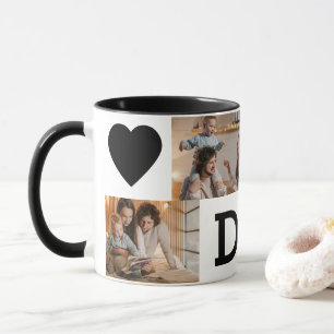 Photo Collage Mug – 8Photos Perfect Father's Day