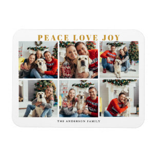 Photo Collage Name  Magnet
