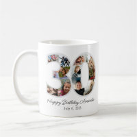 Photo Collage Number 30 - 30th Birthday