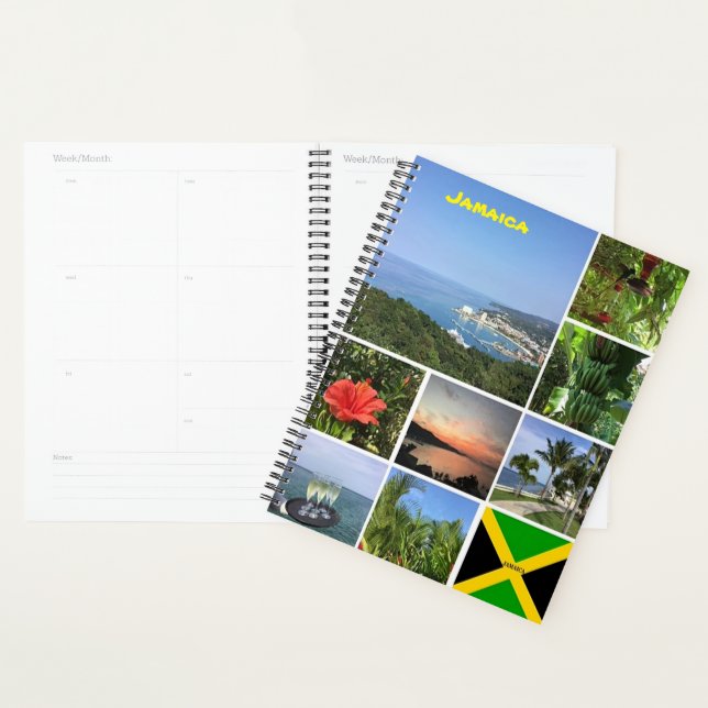 Photo Collage of Jamaica  Planner (Display)