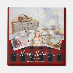 Photo Collage of the Grandkids Gifts For Grandma Magnet