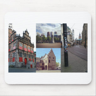 Photo collage of The Hague 1 Mouse Pad