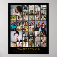 Photo Collage Personalised Picture Mosaic Gift