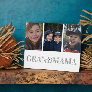 Photo Collage Plaque Grandmama Mother's Day