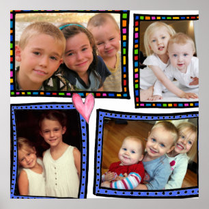 photo collage poster