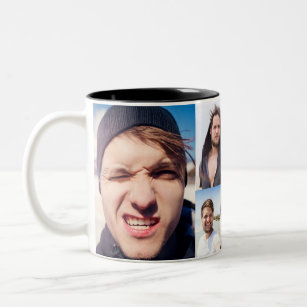 Photo Collage Put Your Face On a Mug