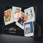 Photo Collage Sisters Cute Personalised Gift Plaque<br><div class="desc">Photo Collage Sisters Cute Personalised Gift</div>