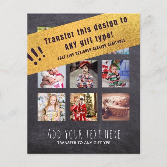 Photo Collage Template Flyer (Front)