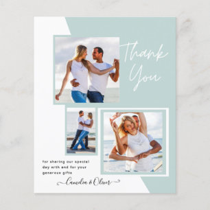 Photo Collage THANK YOU Wedding/Baby/Graduate/ANY Flyer