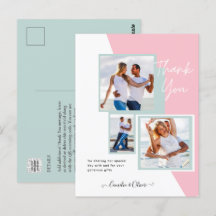 Photo Collage THANK YOU Wedding/Baby/Graduate/ANY