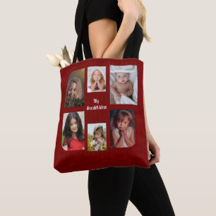 PHOTO COLLAGE TOTE BAG