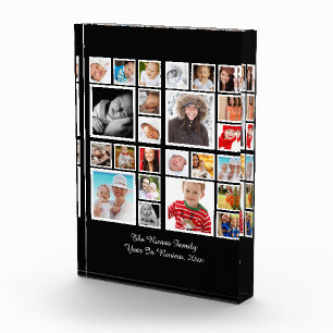 Photo Collage Unique Custom Personalised Block