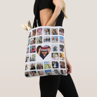 Photo Collage Unique Personalised 33 Photo Heart