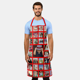 Photo Collage Unique Personalised Apron