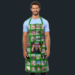 Photo Collage Unique Personalised Apron<br><div class="desc">Photo Collage Unique Personalised apron from Ricaso - please be aware of the positioning of the top photos so you get the look you desire</div>