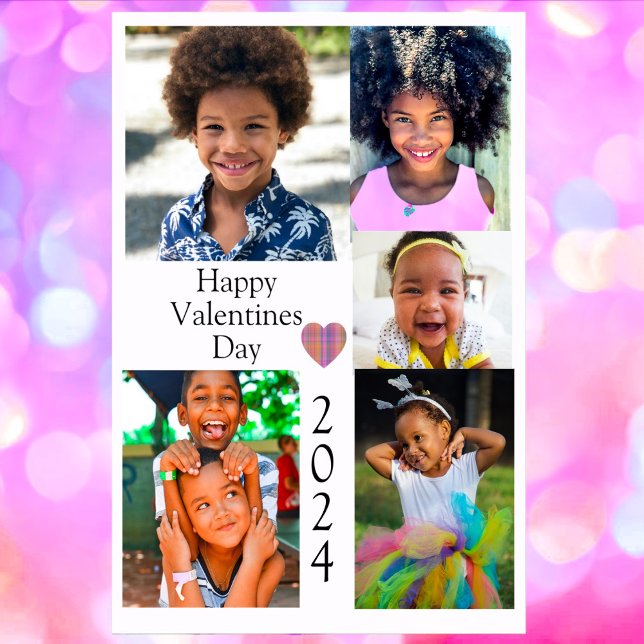 Photo Collage Valentines Heart Custom Year (Creator Uploaded)