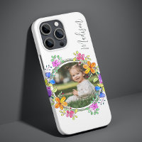 Photo Colourful Floral Simple Modern Personalised
