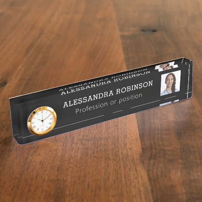 Photo Company Position Nameplate (Side)