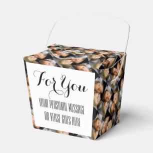 Photo couples family celebration DIY Favour Box