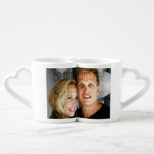 Photo couples family PERSONALIZE Coffee Mug Set