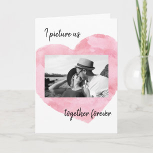 Photo Couples Love Anniversary Wedding Valentine Card
