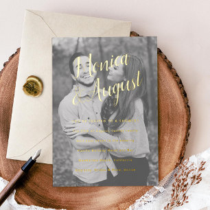 Photo Couples Shower Engagement Party Gold