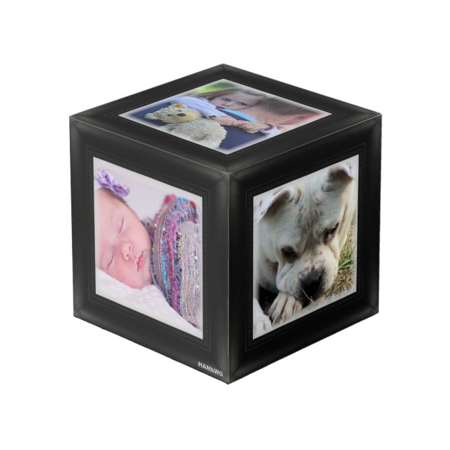 Photo Cube - Faux Frame - HAMbWG (Front Angled)