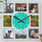 Photo Custom 8 Picture Personalised Colour Block