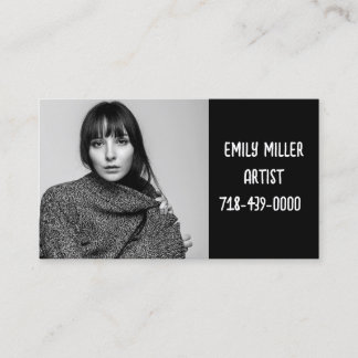 PHOTO Custom Business MODERN Business Cards