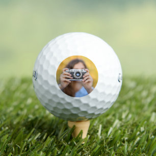 Photo Custom Golf Balls - Funny Personalised Gift