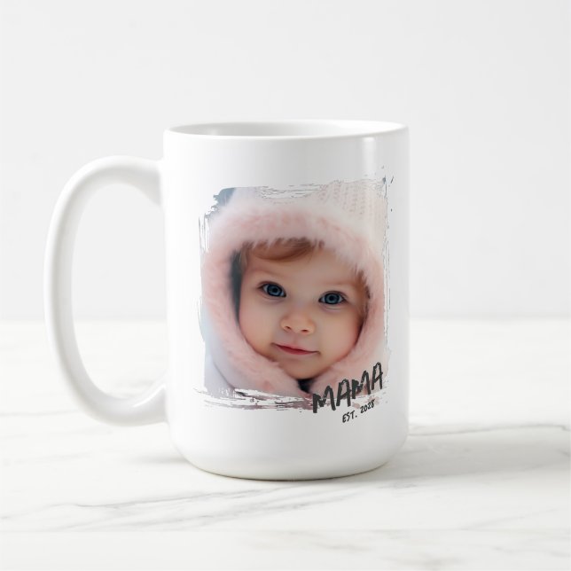 Photo Custom Keepsake Mum Coffee Mug (Left)