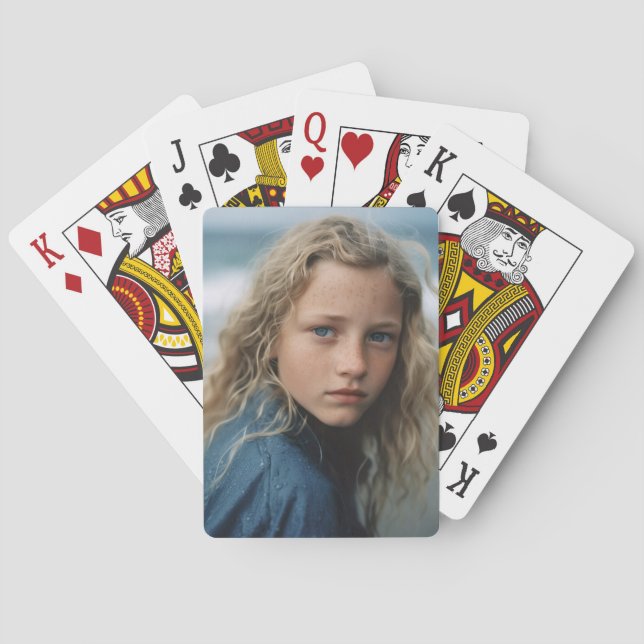 PHOTO CUSTOM PLAYING CARDS (Back)