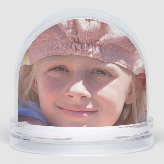 PHOTO CUSTOM SNOW GLOBE (Front)