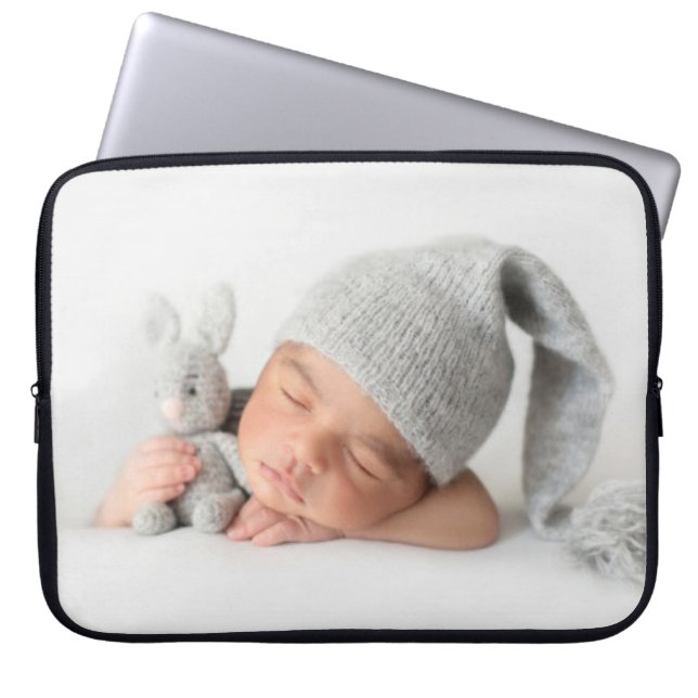 Photo Customised Personal Picture Modern Laptop Sleeve (Front)