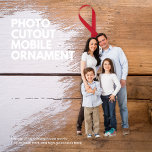 Photo Cut-Out 3-Dimensional Mobile Ornament Photo Sculpture Decoration<br><div class="desc">Introducing our Photo Cut-Out 3-Dimensional Mobile Ornament - a unique and enchanting way to showcase your favourite photos! With this innovative ornament, your cherished memories come to life, creating a captivating display that adds a touch of magic to any space. The Photo Cut-Out 3-Dimensional Mobile Ornament combines the art of...</div>