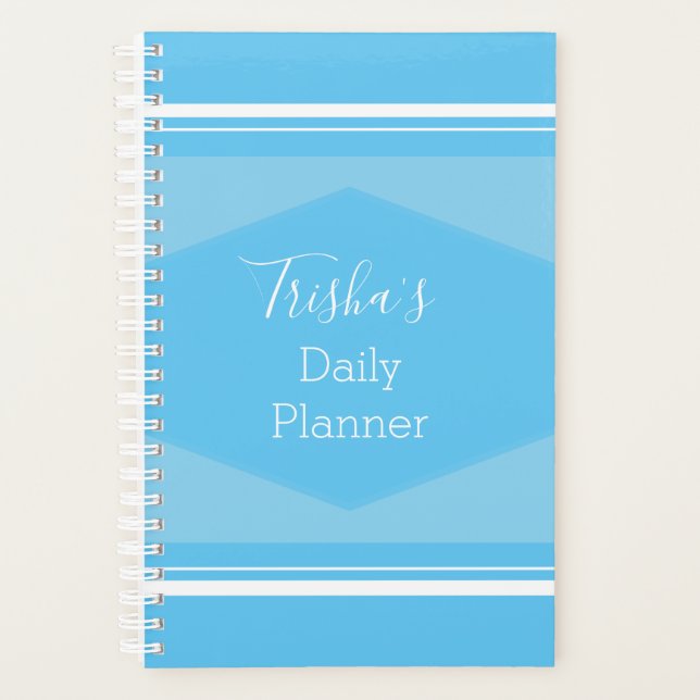 Photo Daily Planner in Any Colour  - HAMbWG (Front)