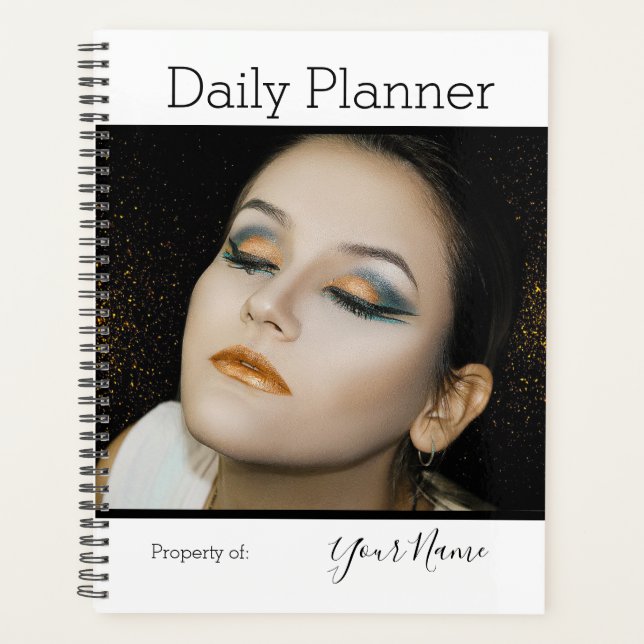 Photo Daily Planner - Make-Up Theme HAMbWG (Front)