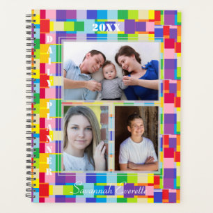 Photo Daily Planner - Multi-Colour- HAMbWG