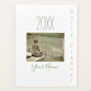 Photo Daily Planner with Buddha - HAMbWG