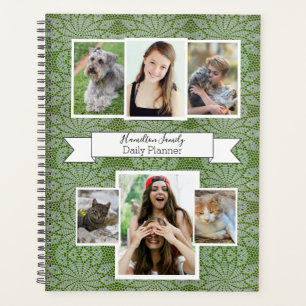 Photo Daily Planner with Crochet Design - HAMbWG