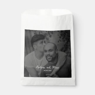 Photo Destination Boarding Pass Wedding Favour Bag