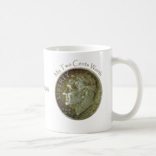 Photo Dime. Coffee Mug