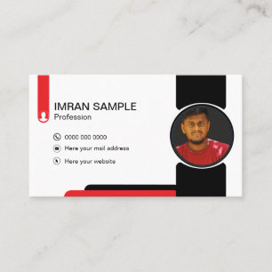 photo edating Business Card