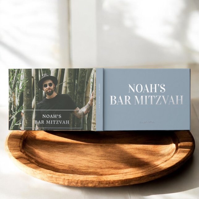 Photo Elegant Bar Mitzvah Guest Book (Creator Uploaded)