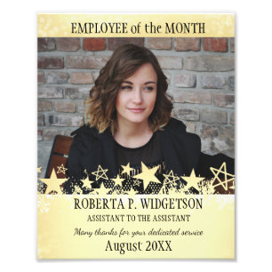 Photo employee of the month ROCK STAR GOLD