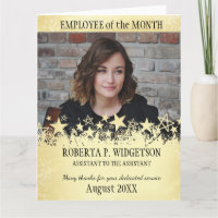 Photo employee of the month ROCK STAR GOLD