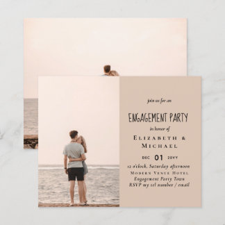 PHOTO ENGAGEMENT INVITATION ANNOUNCEMENT Budget